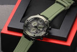 Tissot T Race Chronograph Black Dial Green Rubber Strap Watch for Men - T141.417.37.061.02 Authentic Buy Shop Now