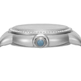 Emporio Armani Three Hand Blue Dial Two Tone Steel Strap Watch for Women - AR11597 Authentic Buy Shop Now
