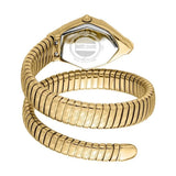 Just Cavalli Ornato Green Dial Gold Steel Strap Watch for Women - JC1L303M0035 Authentic Buy Shop Now