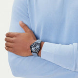 Emporio Armani Sea Explorer Divers Blue Dial Blue Silicone Strap Watch for Men - AR11685 Authentic Buy Shop Now