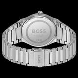 Hugo Boss Candor Blue Dial Silver Steel Strap Watch for Men - 1514076 Authentic Buy Shop Now