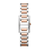 Emporio Armani Genni Mother of Pearl Dial Two Tone Steel Strap Watch for Women - AR11626 Authentic Buy Shop Now
