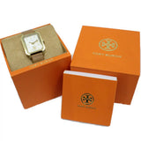 Tory Burch Robinson White Dial Brown Leather Strap Watch for Women - TBW1503 Authentic Buy Shop Now