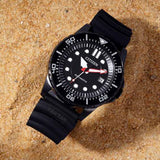 Citizen Mechanical Automatic Black Dial Black Rubber Strap Watch for Men - NJ0125-11E Authentic Buy Shop Now