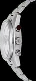 Emporio Armani Racer Chronograph White Dial Silver Steel Strap Watch for Men - AR11645 Authentic Buy Shop Now