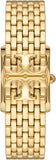 Tory Burch Eleanor White Dial Gold Steel Strap Watch for Women - TBW1060 Authentic Buy Shop Now