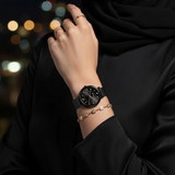 Emporio Armani Kappa Black Dial Black Mesh Strap Watch for Women - AR11252 Authentic Buy Shop Now