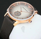 Emporio Armani Gianni Gray Dial Brown Leather Strap Watch for Men - AR1723 Authentic Buy Shop Now