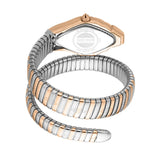 Just Cavalli Serpente Metallica Rose Gold Dial Two Tone Steel Strap Watch for Women - JC1L208M0075 Authentic Buy Shop Now