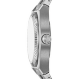 Emporio Armani Federica Pink Dial Silver Steel Strap Watch for Women - AR11658 Authentic Buy Shop Now