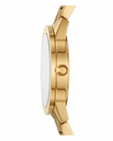 Tory Burch Classic T Black Dial Gold Steel Strap Watch for Women - TBW9010 Authentic Buy Shop Now