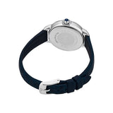 Emporio Armani Mia Moonphase Blue Dial Blue Leather Strap Watch for Women - AR11629 Authentic Buy Shop Now
