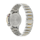 Versace Greca Logo Diver Quartz Green Dial Two Tone Steel Strap Watch for Men - VE8G00524 Authentic Buy Shop Now