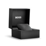 Hugo Boss Skytraveller Chronograph Black Dial Blue Leather Strap Watch for Men - 1514161 Authentic Buy Shop Now