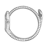 Just Cavalli Glam Evo 4 Mother of Pearl Dial Silver Steel Strap Watch for Women - JC1L229M0015 Authentic Buy Shop Now