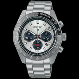 Seiko Prospex Speedtimer Solar Chronograph Silver Dial Silver Steel Strap Watch for Men - SSC911 Authentic Buy Shop Now