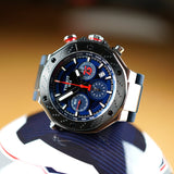Tissot T Race Moto GP Limited Edition Chronograph Blue Dial Blue Rubber Strap Watch for Men - T141.417.17.047.00 Authentic Buy Shop Now