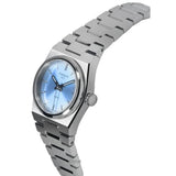 Tissot PRX Quartz Ice Blue Dial Silver Steel Strap Watch for Women - T137.010.11.351.00 Authentic Buy Shop Now