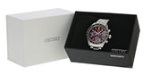 Seiko Prospex US Special Edition Speedtimer Solar Chronograph Red Dial Silver Steel Strap Watch for Men - SSC927 Authentic Buy Shop Now
