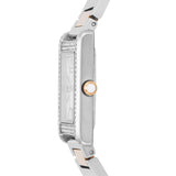 Emporio Armani Genni Mother of Pearl Dial Two Tone Steel Strap Watch for Women - AR11626 Authentic Buy Shop Now