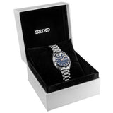 Seiko 5 Sports SNXS Automatic Blue Dial Silver Steel Strap Watch for Men - SRPK87K1 Authentic Buy Shop Now