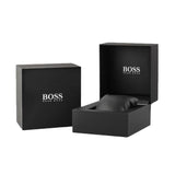Hugo Boss Skytraveller Chronograph Grey Dial Silver Steel Strap Watch for Men - 1514151 Authentic Buy Shop Now