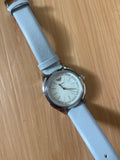Emporio Armani Valeria Mother of Pearl Dial Blue Leather Strap Watch for Women - AR11032 Authentic Buy Shop Now