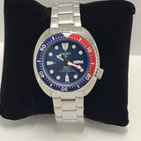 Seiko Prospex PADI Special Edition Automatic Blue Dial Silver Steel Strap Watch for Men - SRPE99 Authentic Buy Shop Now