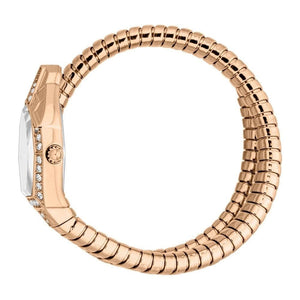 Just Cavalli Ornato White Dial Rose Gold Steel Strap Watch for Women - JC1L303M0045 Authentic Buy Shop Now