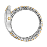 Just Cavalli Cosenza Silver Dial Two Tone Steel Strap Watch for Women - JC1L232M0055 Authentic Buy Shop Now