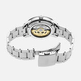 Seiko Presage Style60's Automatic Blue Dial Silver Steel Strap Watch for Men - SRPG05J1 Authentic Buy Shop Now