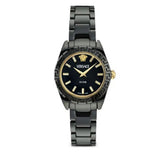 Versace DV One Mini Black Dial Black Steel Strap Watch for Women - VE9F00124 Authentic Buy Shop Now
