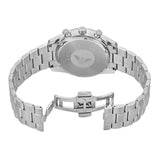 Emporio Armani Racer Chronograph Silver Dial Silver Steel Strap Watch for Men - AR11636 Authentic Buy Shop Now