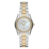 Emporio Armani Federica Mother of Pearl Dial Two Tone Steel Strap Watch for Women - AR11559 Authentic Buy Shop Now