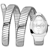 Just Cavalli Vezzoso Silver Dial Silver Steel Strap Watch for Women - JC1L230M0015 Authentic Buy Shop Now