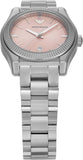Emporio Armani Federica Pink Dial Silver Steel Strap Watch for Women - AR11658 Authentic Buy Shop Now