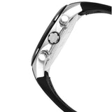 Hugo Boss Runner Chronograph Black Dial Black Silicone Strap Watch for Men - 1514141 Authentic Buy Shop Now