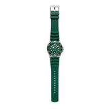 Citizen Mechanical Automatic Green Dial Green Rubber Strap Watch for Men - NJ0129-10X Authentic Buy Shop Now