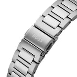 Hugo Boss Strike Chronograph Blue Dial Silver Steel Strap Watch for Men - 1514240 Authentic Buy Shop Now