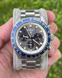 Seiko Prospex Speedtimer Solar Chronograph Grey Dial Silver Steel Strap Watch for Men - SSC939 Authentic Buy Shop Now