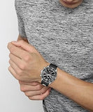 Hugo Boss Runner Chronograph Black Dial Black Silicone Strap Watch for Men - 1514141 Authentic Buy Shop Now