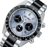 Seiko Prospex Speedtimer Solar Chronograph Limited Edition Blue Dial Two Tone Steel Strap Watch for Men - SSC909 Authentic Buy Shop Now