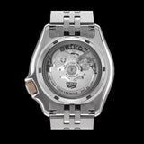 Seiko 5 GMT Sport Asia Exclusive Limited Edition Off White Dial Silver Steel Strap Watch for Men - SSK046K1 Authentic Buy Shop Now