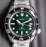 Seiko Prospex 140th Anniversary Limited Edition Automatic Scuba Divers Green Dial Silver Steel Strap Watch for Men - SPB207J1 Authentic Buy Shop Now