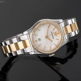 Emporio Armani Federica Mother of Pearl Dial Two Tone Steel Strap Watch for Women - AR11559 Authentic Buy Shop Now