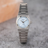 Tissot PRX Quartz Mother of Pearl Dial Silver Steel Strap Watch for Women - T137.010.11.111.00 Authentic Buy Shop Now