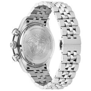 Versace Hellenyium Quartz Silver Dial Silver Steel Strap Watch for Women - VE2S00322 Authentic Buy Shop Now