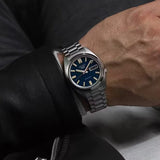 Seiko 5 Sports SNXS Automatic Blue Dial Silver Steel Strap Watch for Men - SRPK87K1 Authentic Buy Shop Now