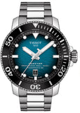 Tissot Seastar 2000 Professional Powermatic 80 Blue Dial Silver Steel Strap Watch for Men - T120.607.11.041.00 Authentic Buy Shop Now