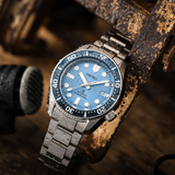 Seiko Prospex Glacier Save The Ocean Special Edition Automatic Blue Dial Silver Steel Strap Watch for Men - SPB299J1 Authentic Buy Shop Now
